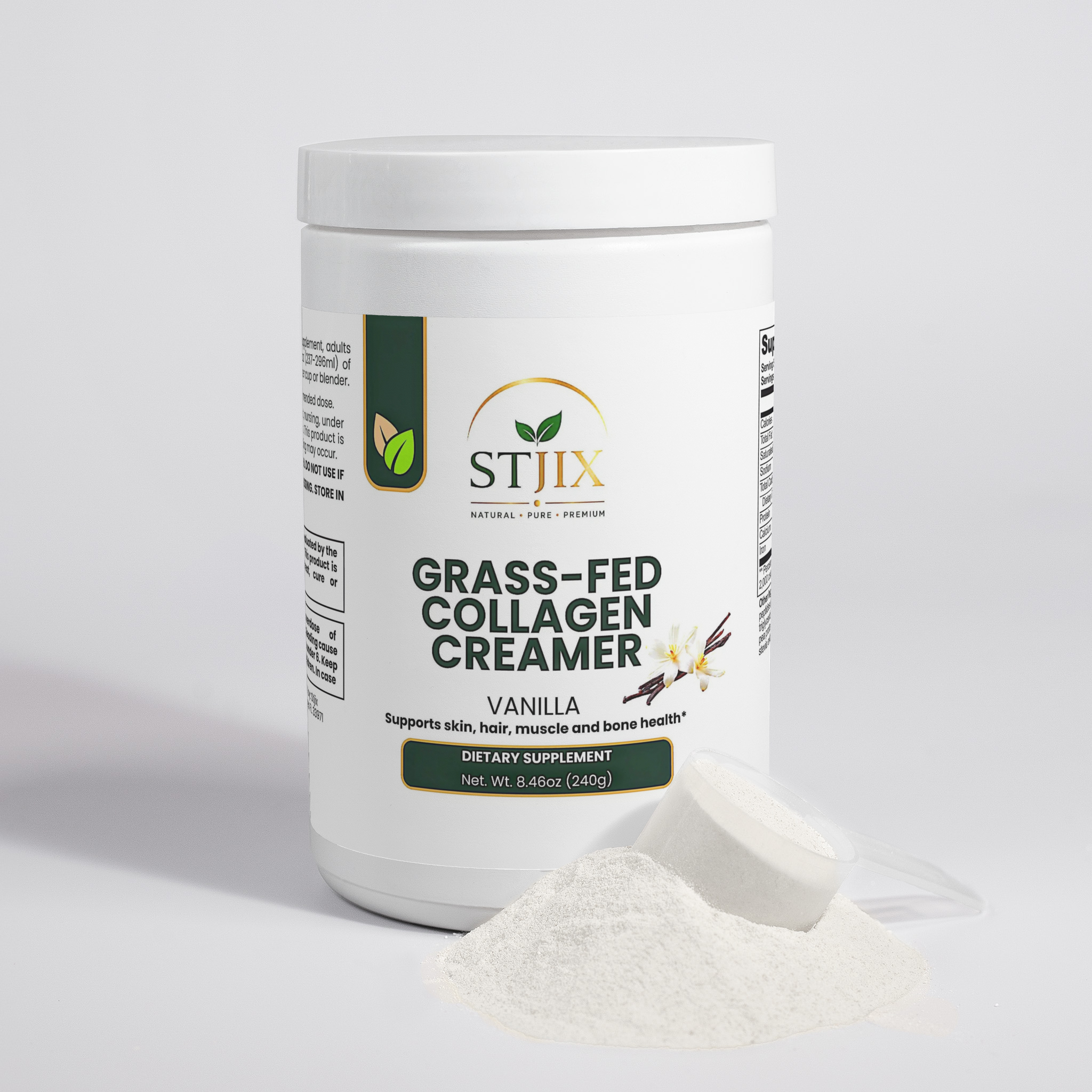 Grass-Fed Collagen Creamer (Vanilla)