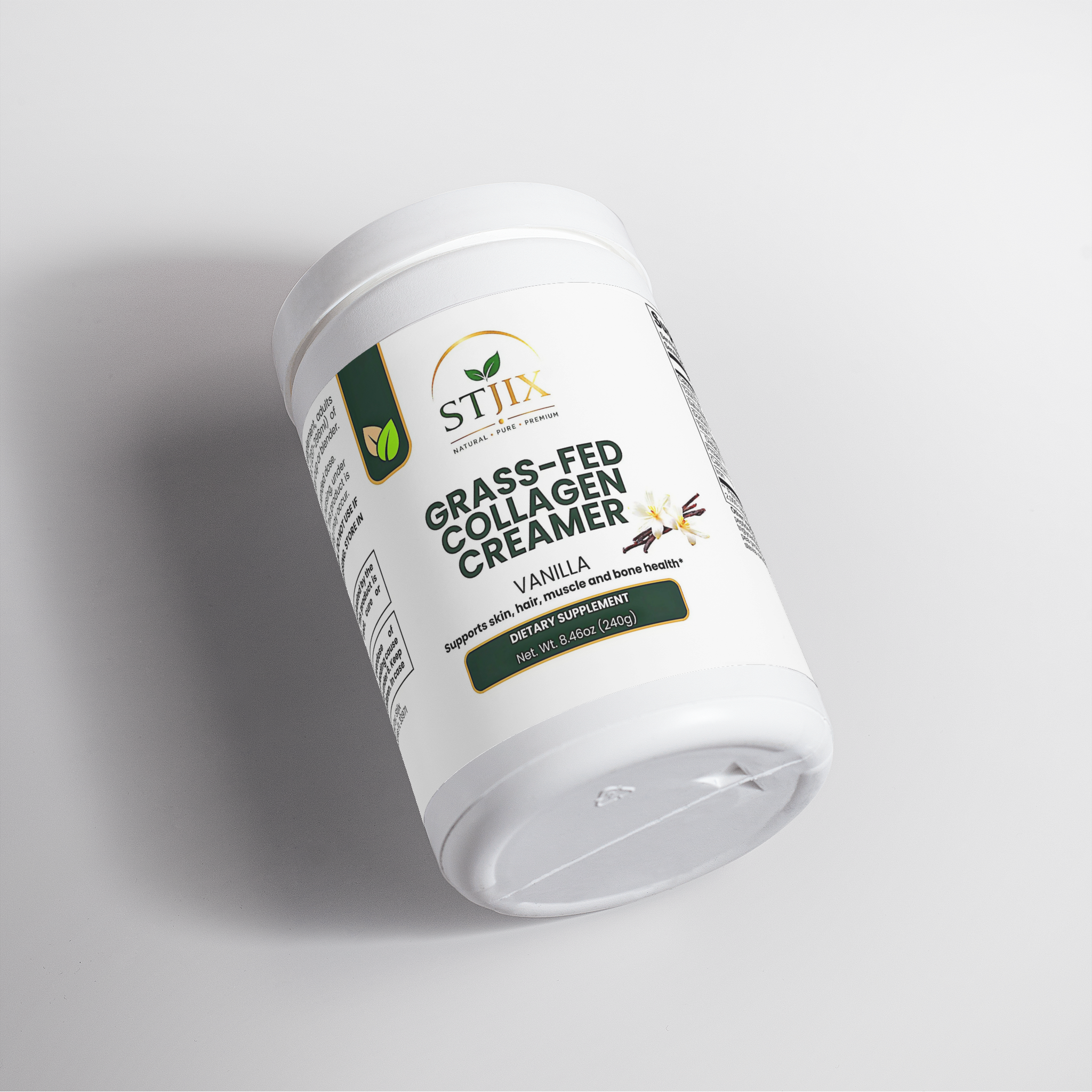 Grass-Fed Collagen Creamer (Vanilla)